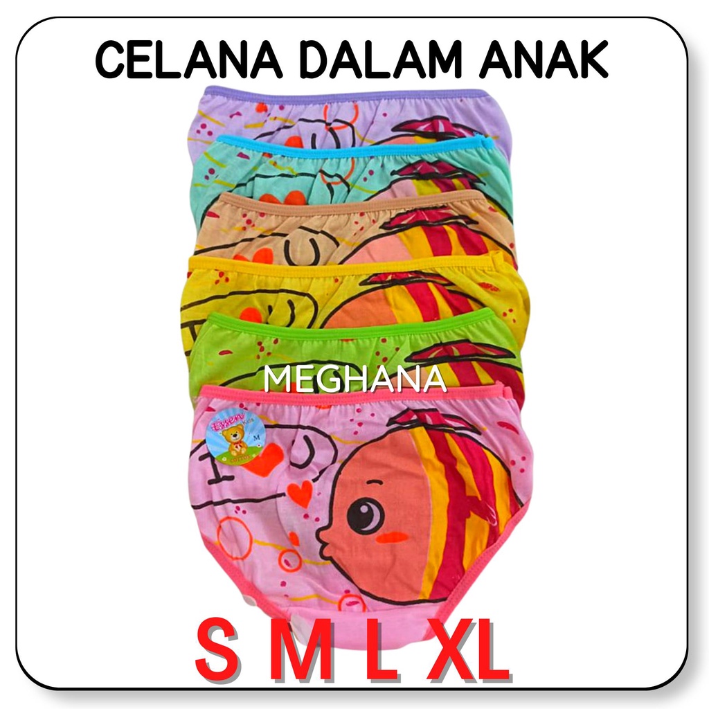 Celana dalam anak TK SD CEWEK celana dalam usia 8-10 tahun murah / CD Anak CEWEK HELLO KITTY Obral