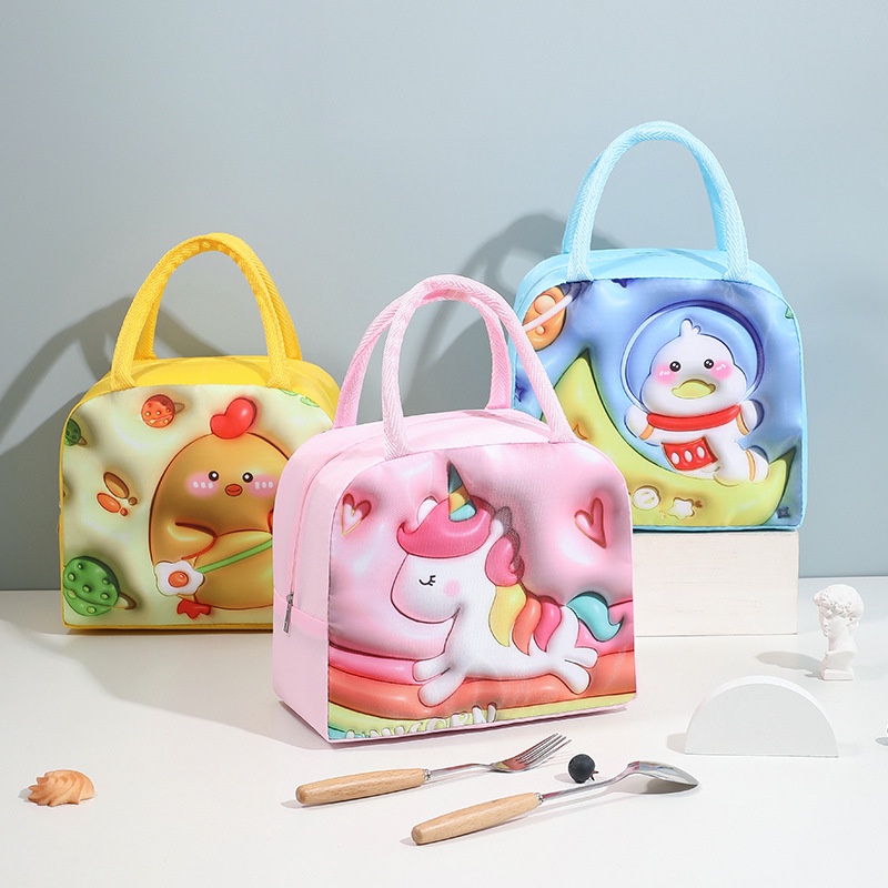 TOKO1234. TAS BEKAL MAKANAN ANAK LUNCH BAG TEMPAT BEKAL ANAK TEMPAT PENYIMPANAN MAKANAN TAS LUNCH BO