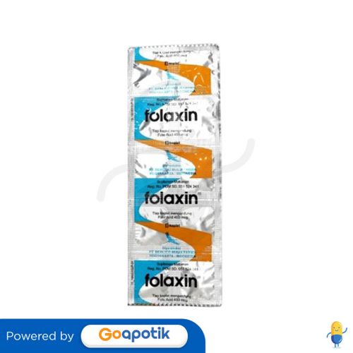 Folaxin 400 Mcg Strip 10 Kaplet