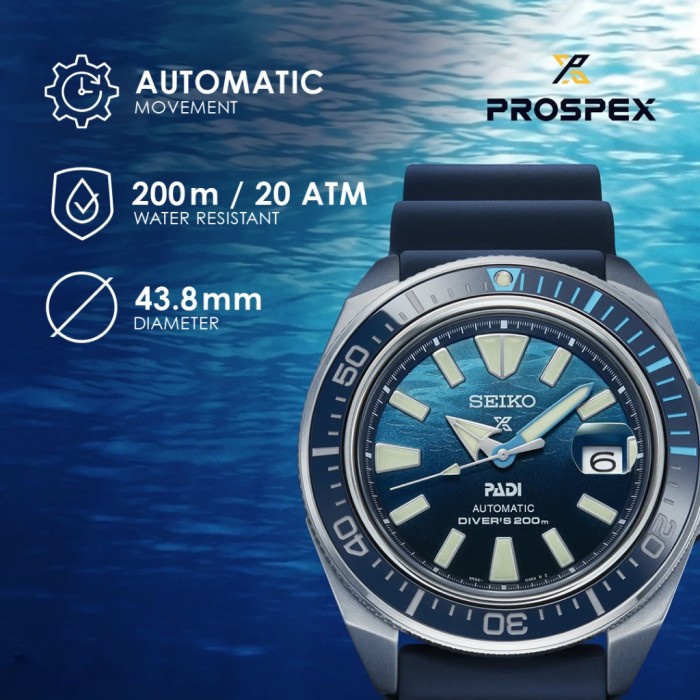 Seiko Prospex King Samurai SRPJ93K1 SRPJ93 Padi Diver Automatic
