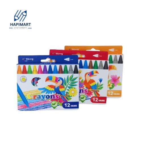 

Crayon Set Art Yalong Oil Pastel Fantastic Color Krayon 12 pcs