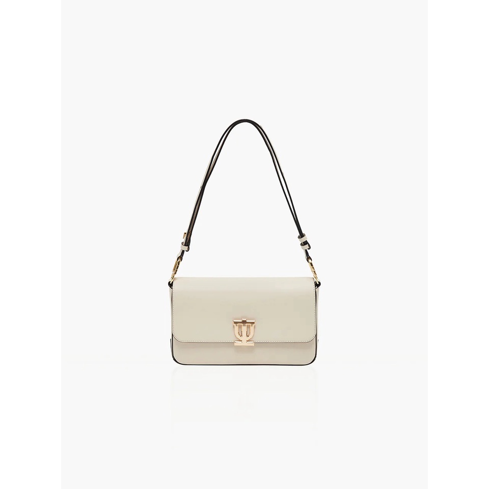 DELL'EST Baul Bag Solid Vanila Tas Selempang Wanita - DBU2043BDM