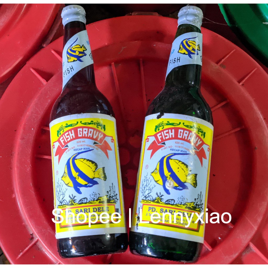 

(BACA DESKRIPSI) Kecap Ikan Kalimantan Fish Gravy Helow Helou He Low He Lou Englu Eng lu