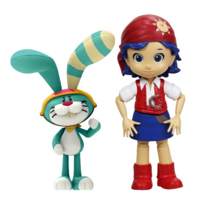 Rainbow Ruby Boneka Minidoll Thunderbell N Gina Rr89023