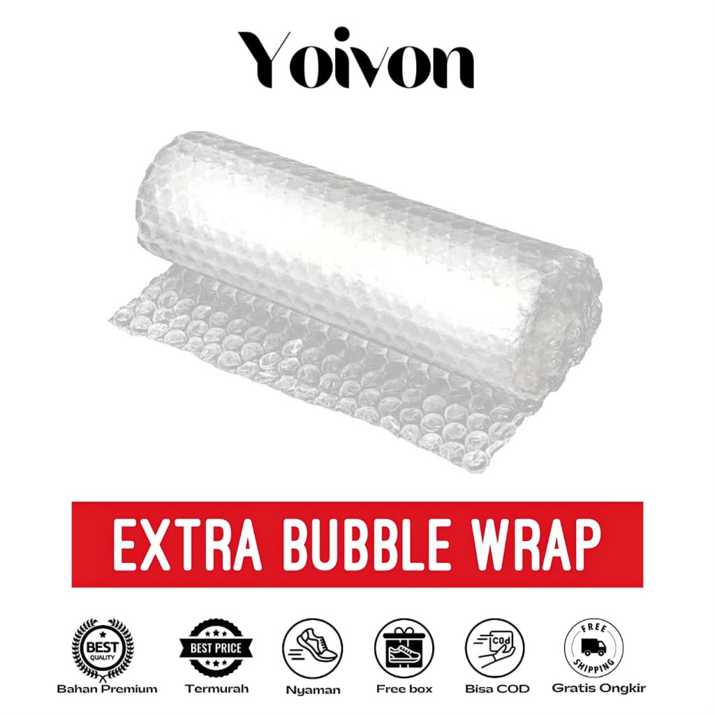 

YOIVON PAKAI BUBBLE WRAP AGAR PRODUK AMAN