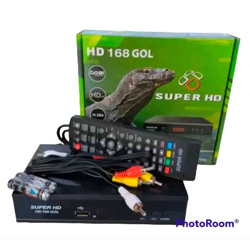 Set Top Box STB SUPER HD Komodo SNI Kominfo TV tabung LED Digital