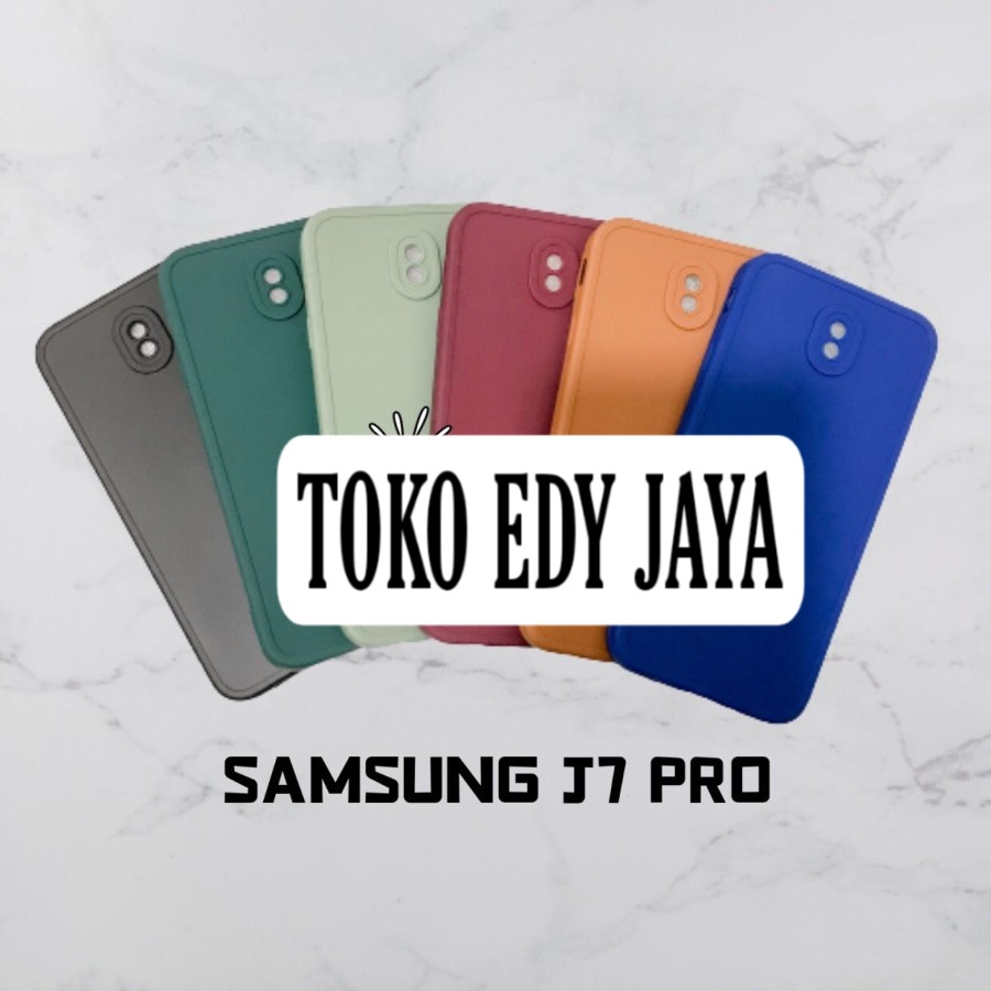 SOFTCASE PRO CAMERA SAMSUNG J7 PRO J7 CASING MACARON