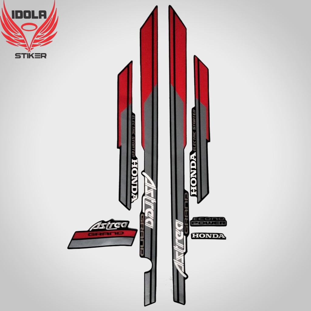 Stiker Striping Honda Astrea Grand 1991 - List Stiker Standar Astrea Grand 1991 - Striping Standar A