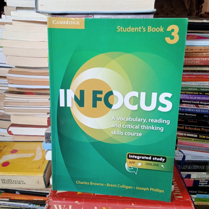 ORI BUKU CAMBRIDGE IN FOCUS STUDENTS BOOK 3