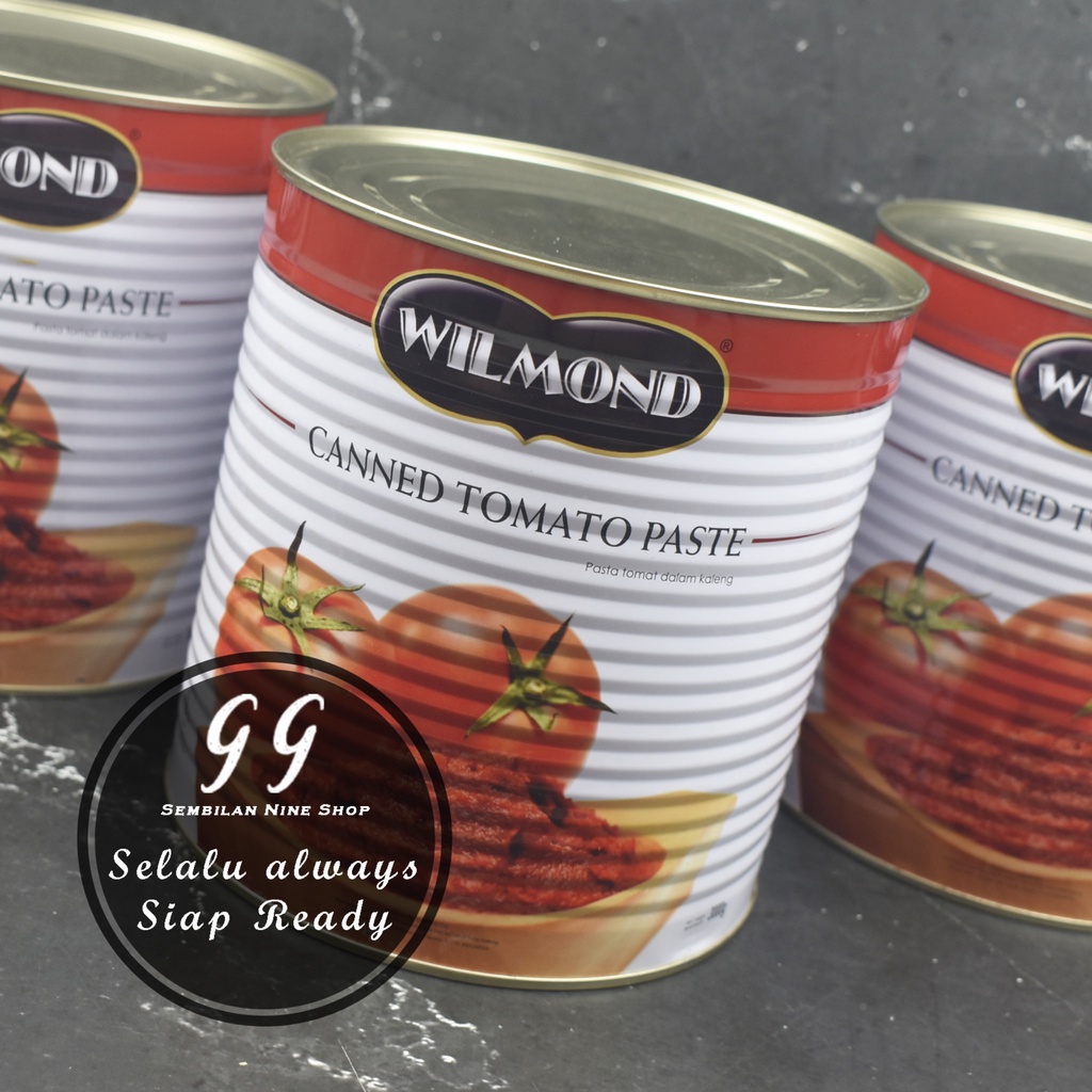 

Wilmond TOMATO PASTE 3 KG Canned Pasta Tomat Dalam Kaleng