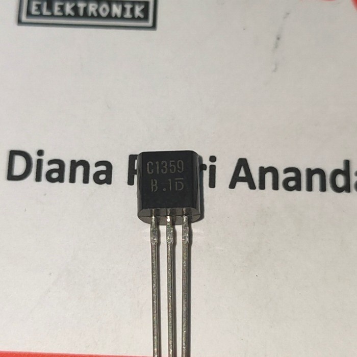 

TRANSISTOR Transistor C1359 TR 2SC1359 Bagus C 1359 SC1359 LA27