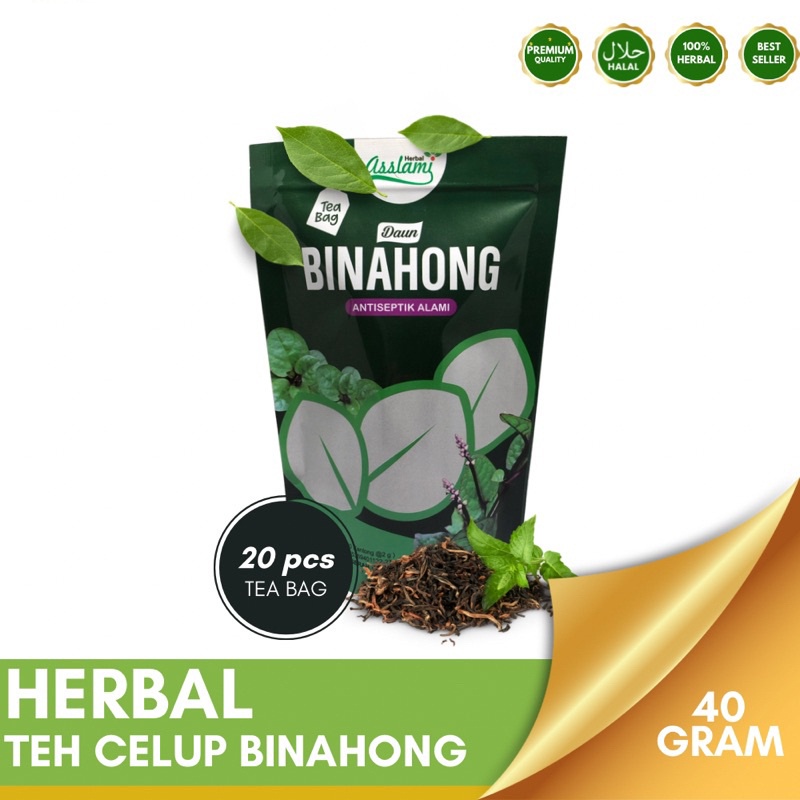 

Termurah Daun Binahong | Teh Celup Daun Binahong Murni Asslami | Antiseptik kemasan pouch Mempercepat penyembuhan luka, Sebagai antiseptik alami Jamu Herbal