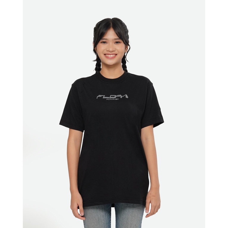 LIMITED EDITION Erigo T-Shirt Basic Series Flora Jkt48 Black Unisex