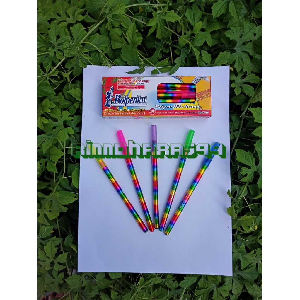 

BOLPENKU/ PEN LILIN MOTIF ISI 12PCS