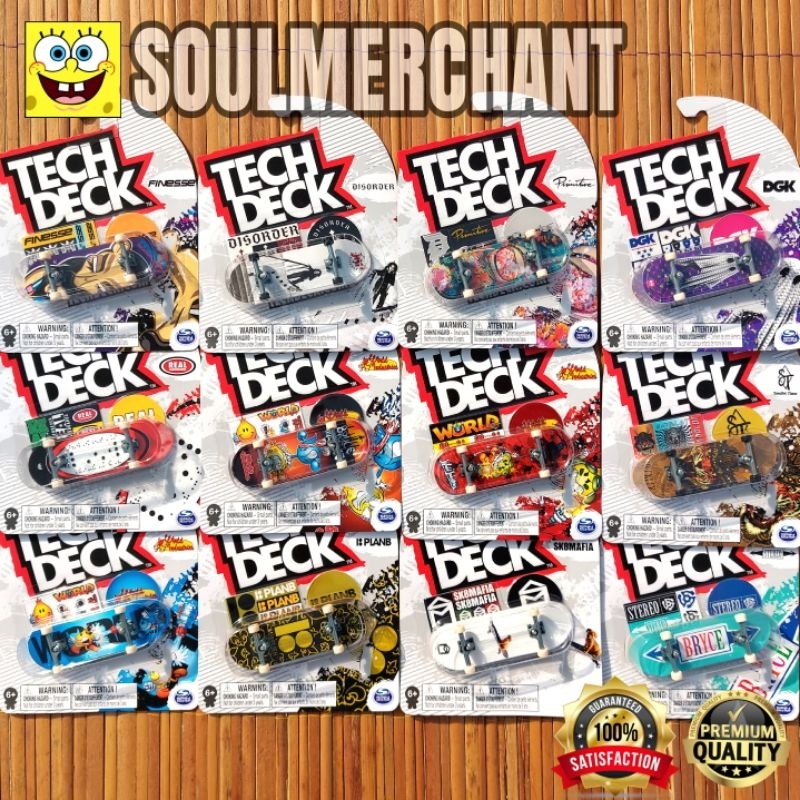 TECH DECK 2023 PLATINUM PRIMITIVE RODRIGUEZ FINESSE BLIND I PLANB FELIP - FINGERBOARD SKATEBOARDS