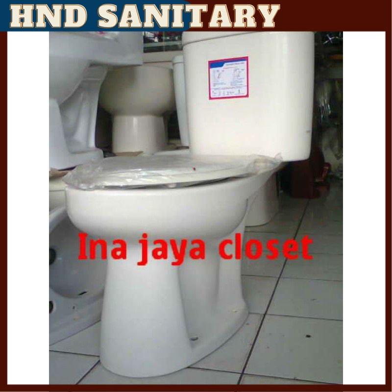 HNDsanitary  closet closed klosed kloset toilet wc duduk bekas toto cw-420j pencetan tombol atas