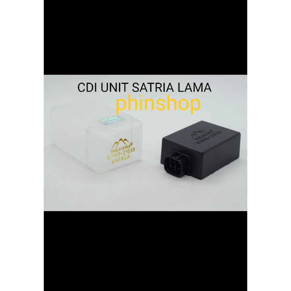CDI UNIT SUZUKI SATRIA 2TAK 21D CDI MOTOR TKYM TOP QUALITY TKYM PRODUK