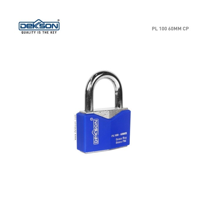TERPERCAYA Padlcok Dekkson PL100 60MM CP / Gembok Dekkson