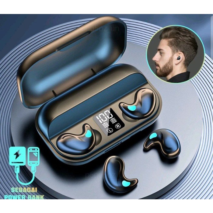 Invisible Sleep Wireless Earphone-Kualitas Suara HIFI PSM