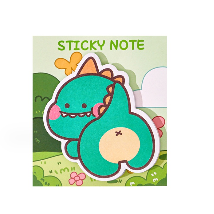 

J2 - Sticky notes little dino lucu Note paper memo