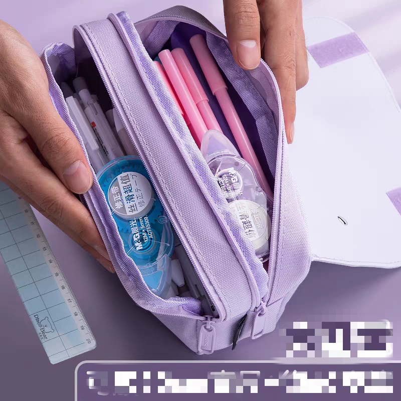 

DEOBAGS KOTAK PENSIL KUROMI DEKOMPRESI PEREMPUAN LUCU LEMBUT / TEMPAT PENSIL GLITTER ANAK MURAH /