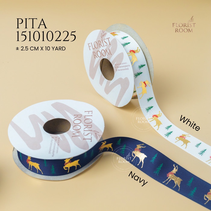 

Pita 151010225 ±2.5cm x 10yard - Pita Natal - White