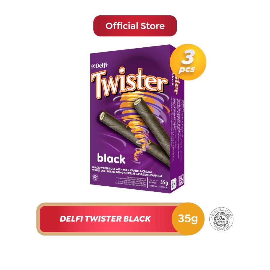 

Twister Black Vanilla 35 g x 3 pcs