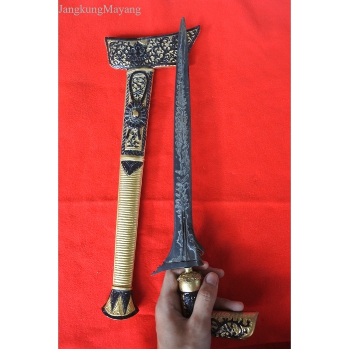 

Keris sinom pamor manggar warih warangka bugis wfn8031 murah