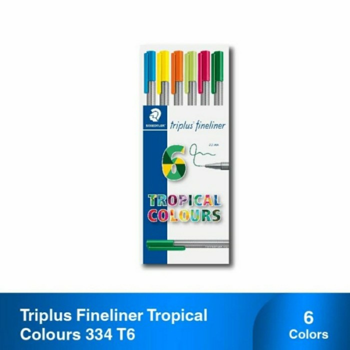 

Staedtler Triplus Fineliner Tropical Colours 334 T6