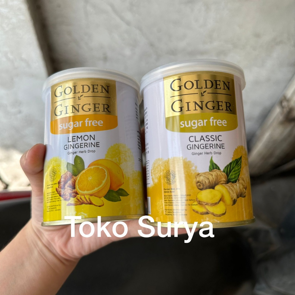 

AMPUH ATASI MUAL SAAT HAMIL PERMEN JAHE CLASSIC GINGERINE LEMON GINGERINE GOLDEN GINGER