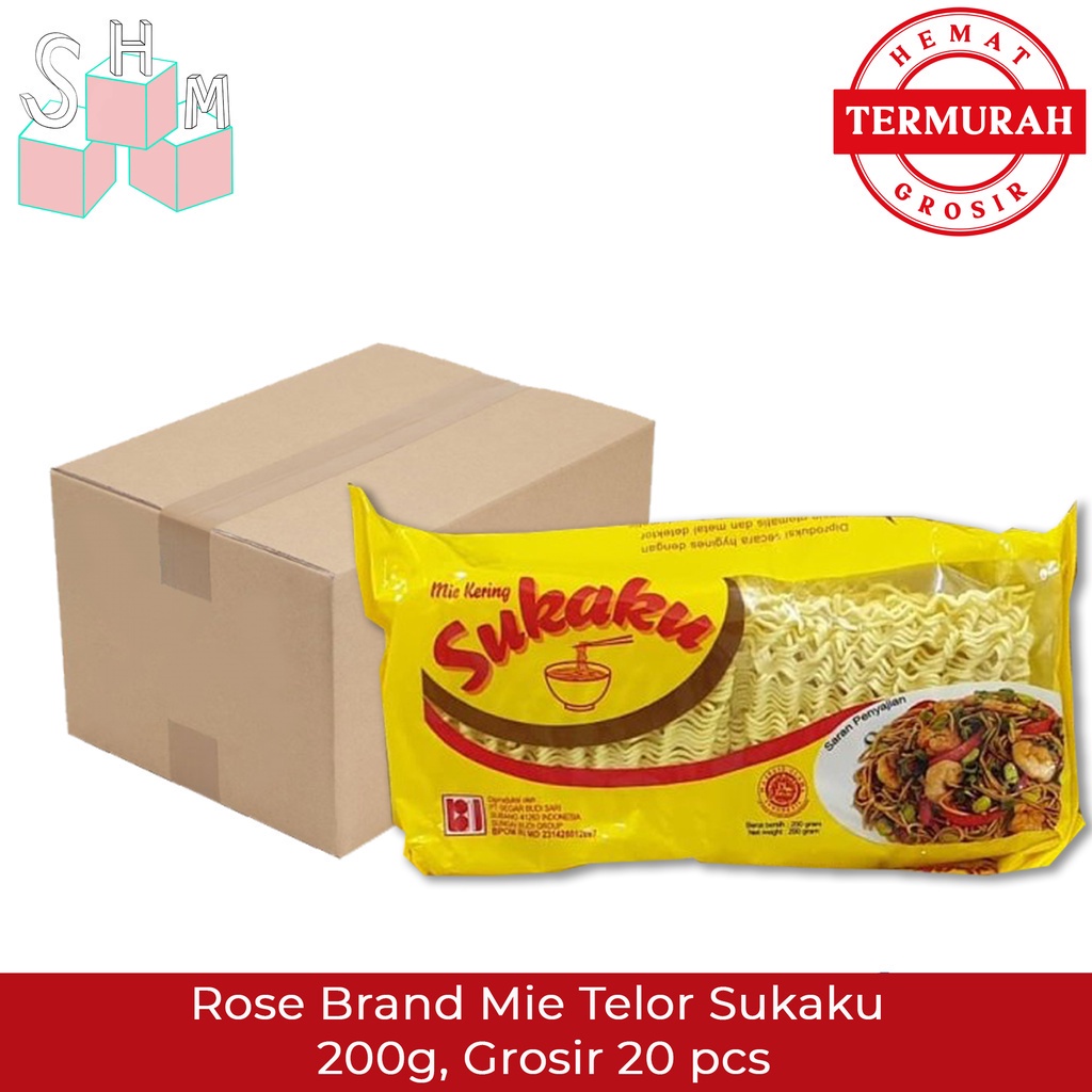 

Rose Brand Mie Telor Sukaku 200g - Grosir 20 pcs