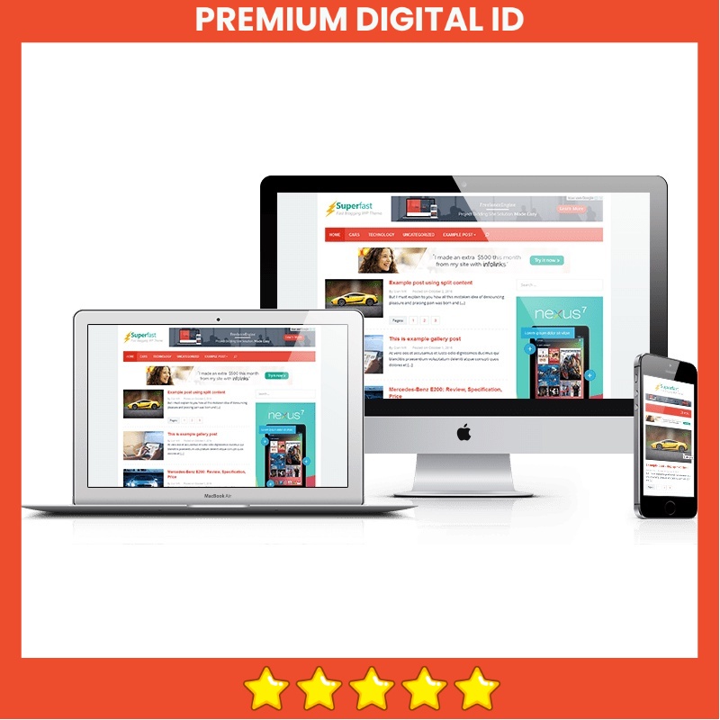Theme WordPress Superfast Original Lifetime