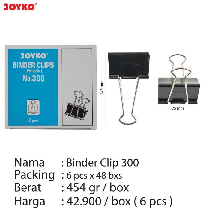 

JOYKO Binder clips No. 300 binder clip