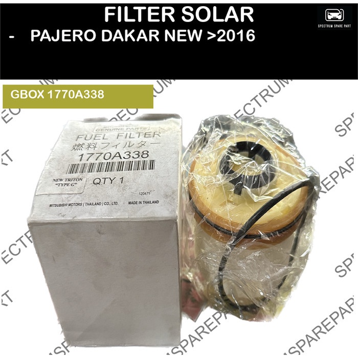 FILTER SOLAR PAJERO DAKAR NEW (DIATAS TAHUN 2016)