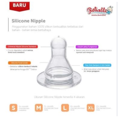 Reliable Dot Bulat | Reliable Dot Regullar | Dot Susu Bulat