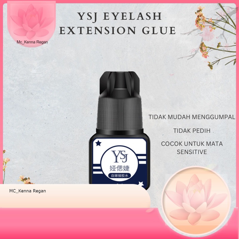YSJ EYELASH EXTENSION GLUE FOR SENSITIVE TIDAK PEDIH