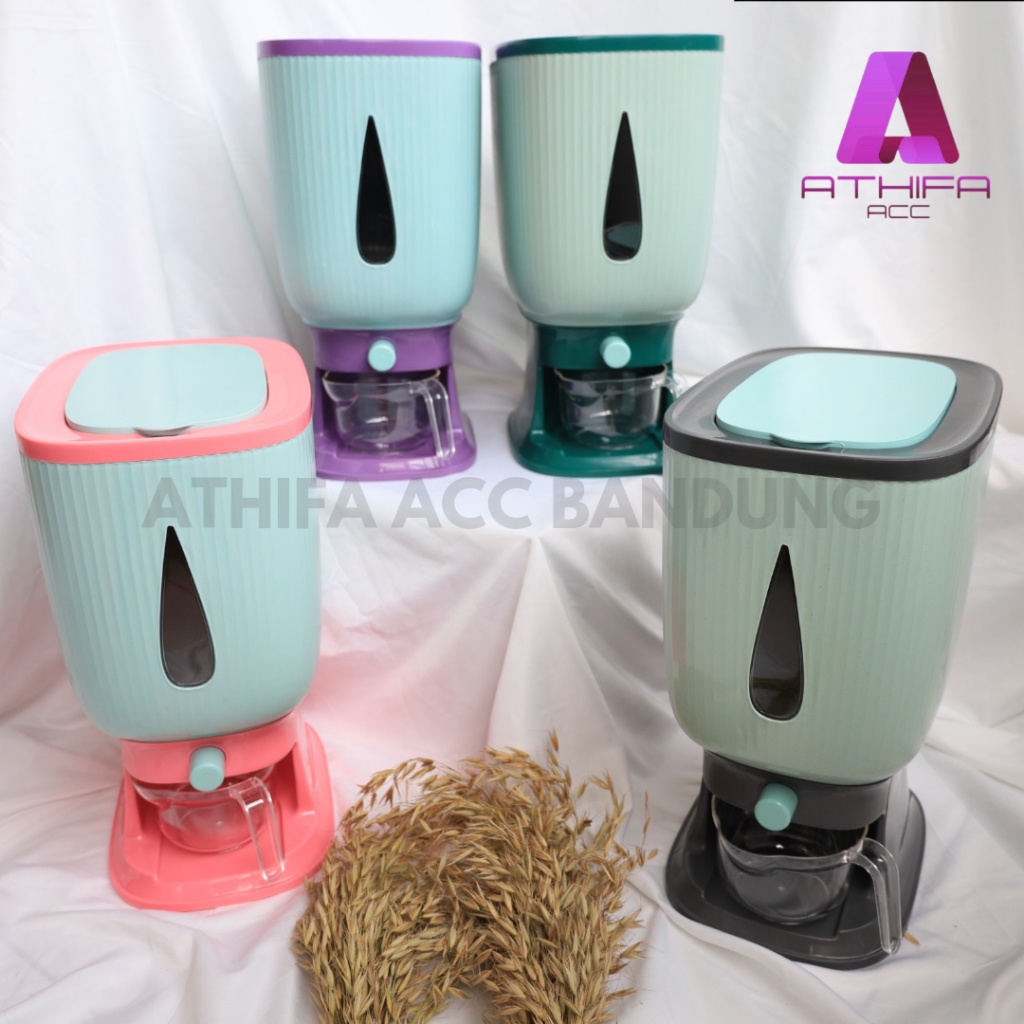 Dispenser Beras 12 liter / Tempat Beras 12 liter