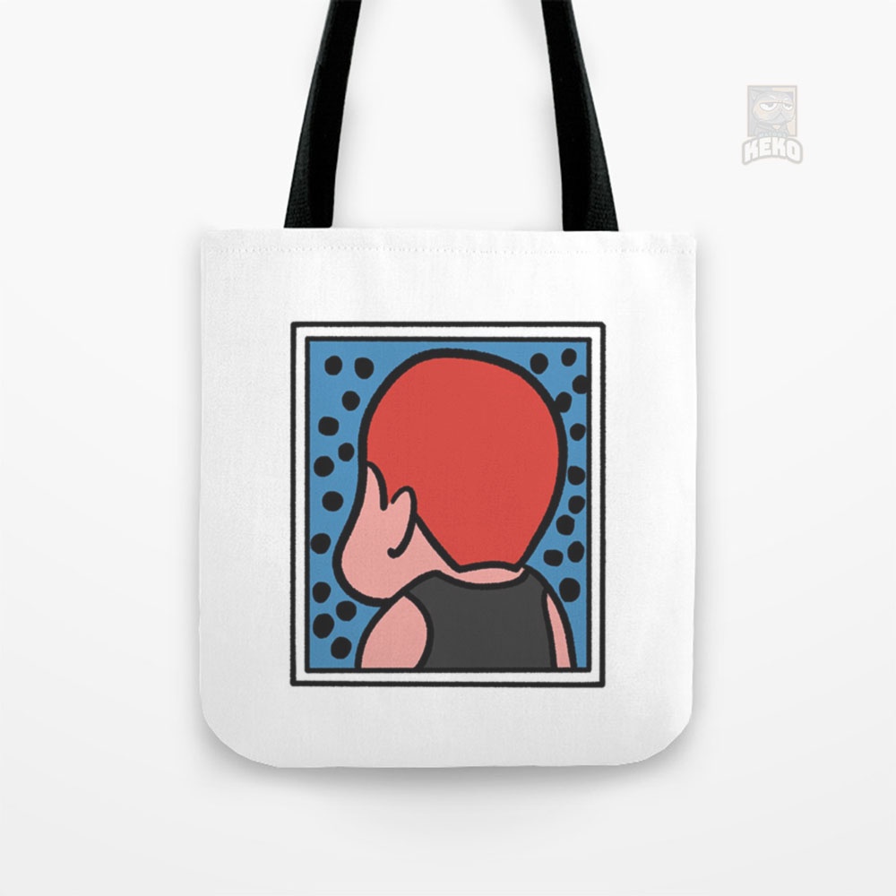 Tas Slempang | Tas Hadiah | Tote Bag Kanvas hanamichi Sakuragi (Alt. Anime colors) Slam Dunk tee Cla