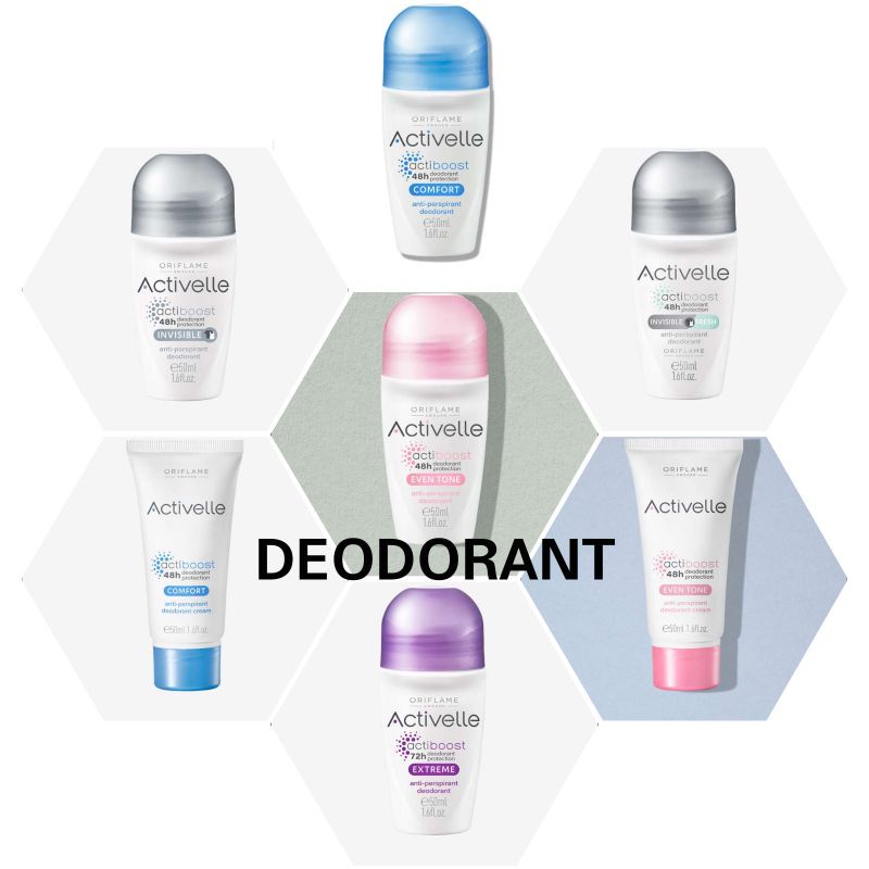Bdt.17 DEODORANT ACTIVELLE deodoran murah, deodoran ampuh, oriflame original, oriflame murah,Oriflam
