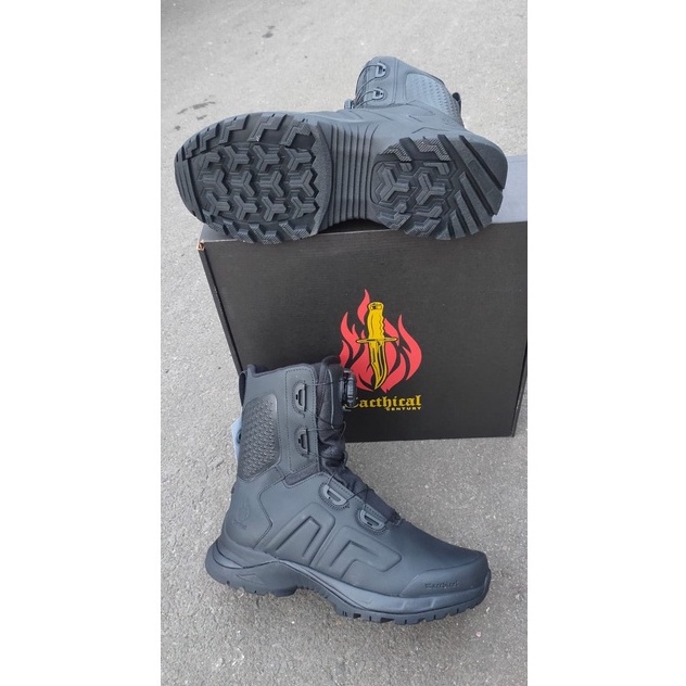 sepatu TEMPUR pdl Boa TAacthical Centurion Black Doff