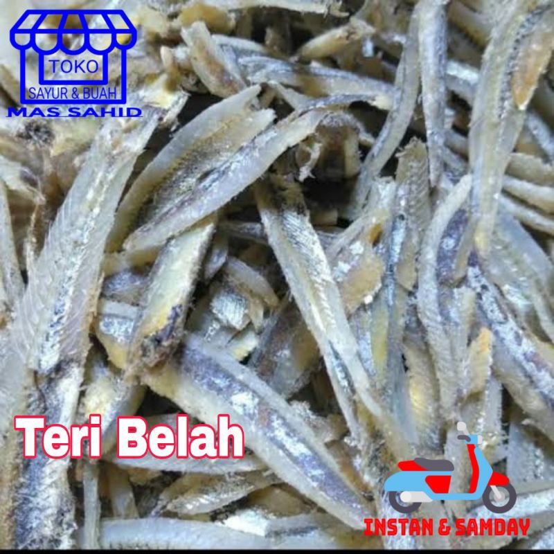 

INSTAN Teri Asin Teri Belah 100 Gram