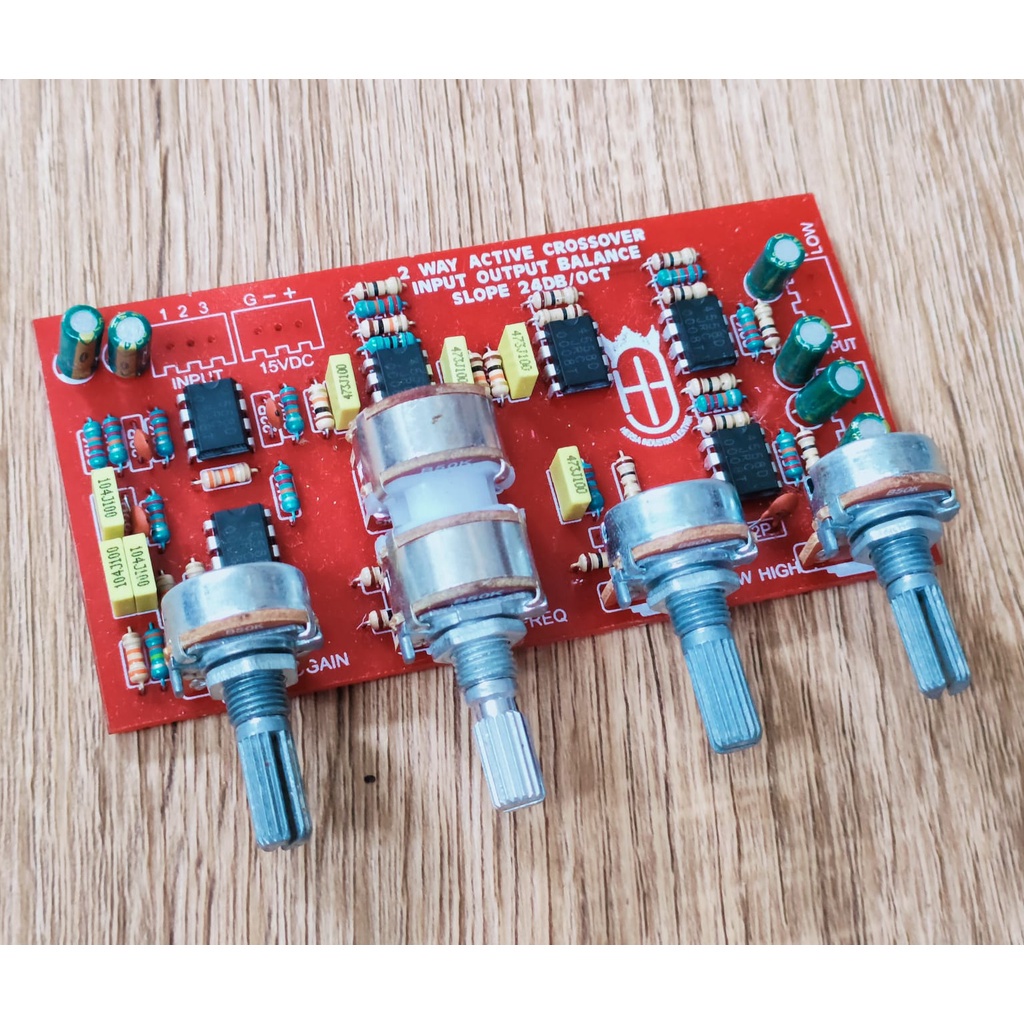 Kit Crossover Aktif 2 Way