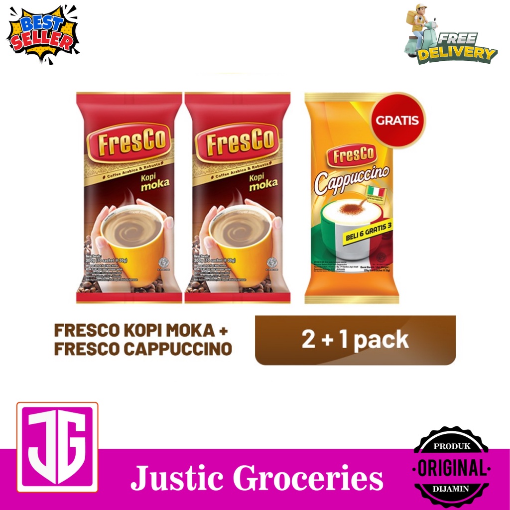 

[Buy 2 Get 1] Paket Fresco Mix 6