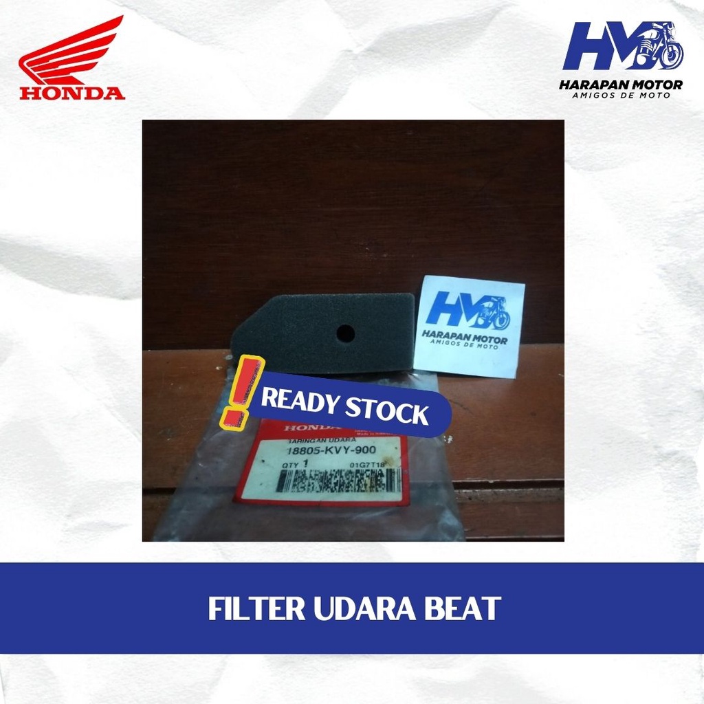 Filter Udara Beat Original AHM 18805-KVY-900