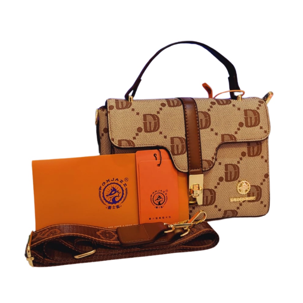 Tas Selempang Kulit Wanita Premium Fox Jazz I Tas Selempang I Tas Fox Jazz