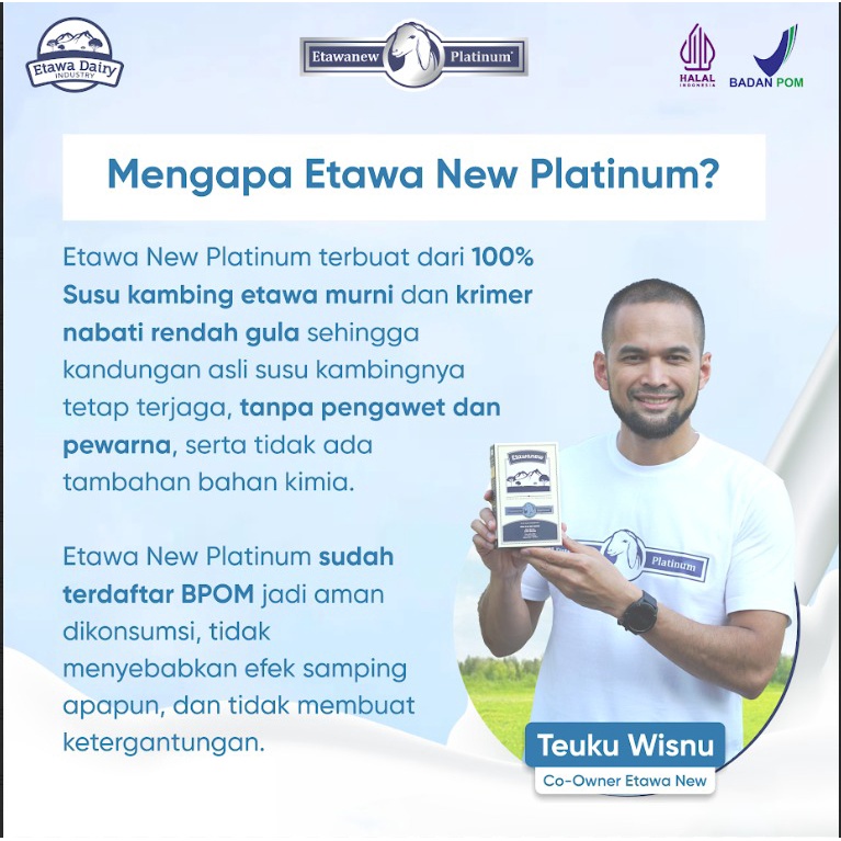 

Susu kambing ETAWANEW