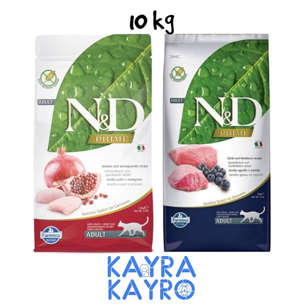 N&D Prime Adult Cat 10 kg - Makanan Kucing Dewasa