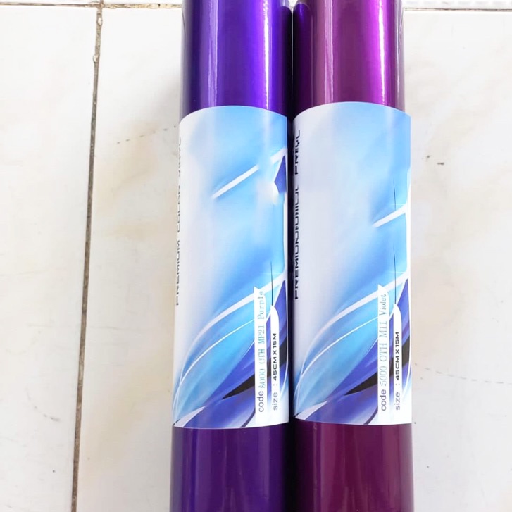 Skotlet ungu candy lebar 45 cm Panjang 50 cm ungu purple metalik ungu violet metalik candy profix un