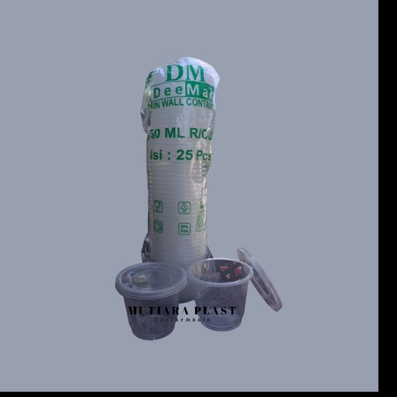 DM Cup MERPATI 150ML (25 set) R/CUP