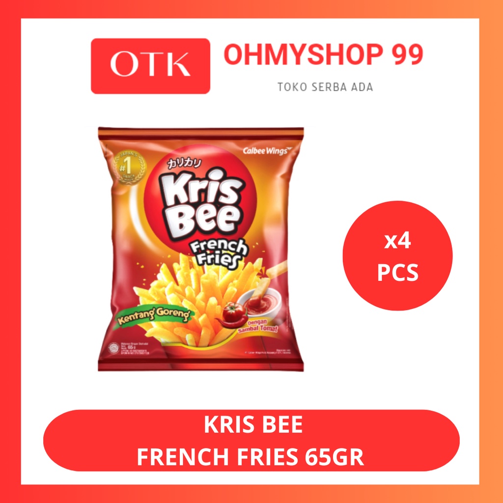 

KrisBee Fries Kentang Goreng 65gr - 4pcs